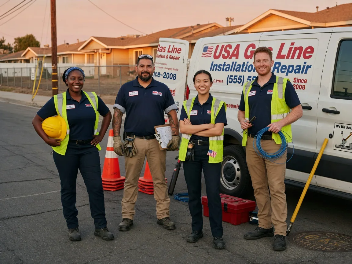 Gas Line Installation company in Wood Lake, MN